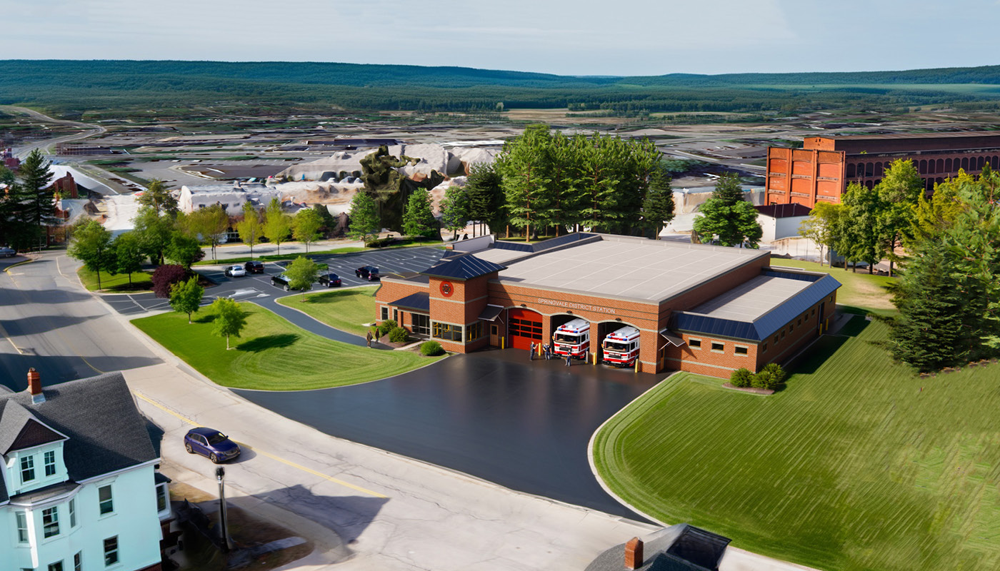 Sanford and Springvale Fire Stations