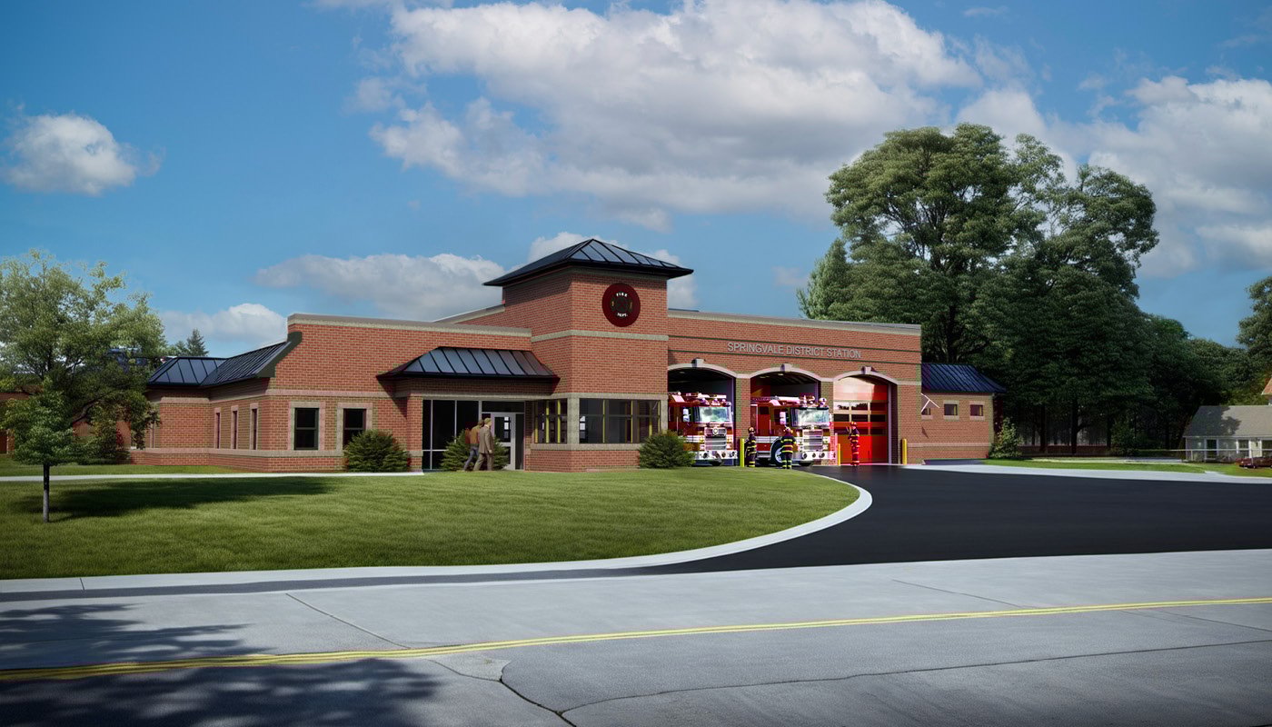 Sanford and Springvale Fire Stations