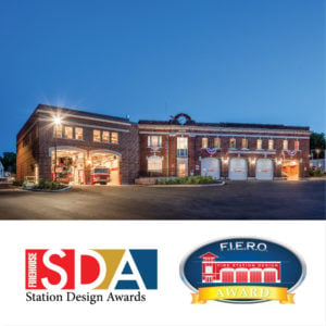 Hartford Fire Station Wins F.I.E.R.O. and Firehouse Station Design Awards