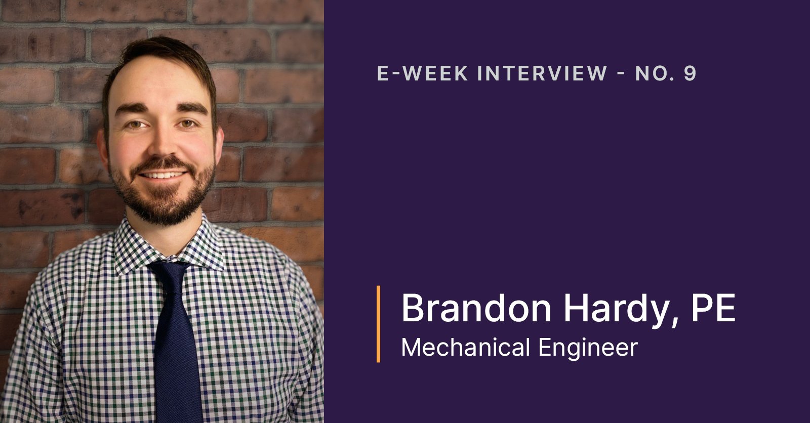 Photo of WBRC Mechanical Engineer Brandon Hardy, PE