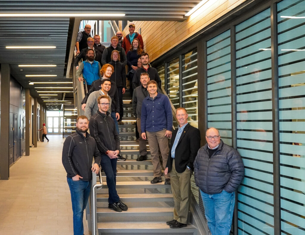 WBRC team of Architects and Engineers at UMaine Ferland Engineering Education and Design Center