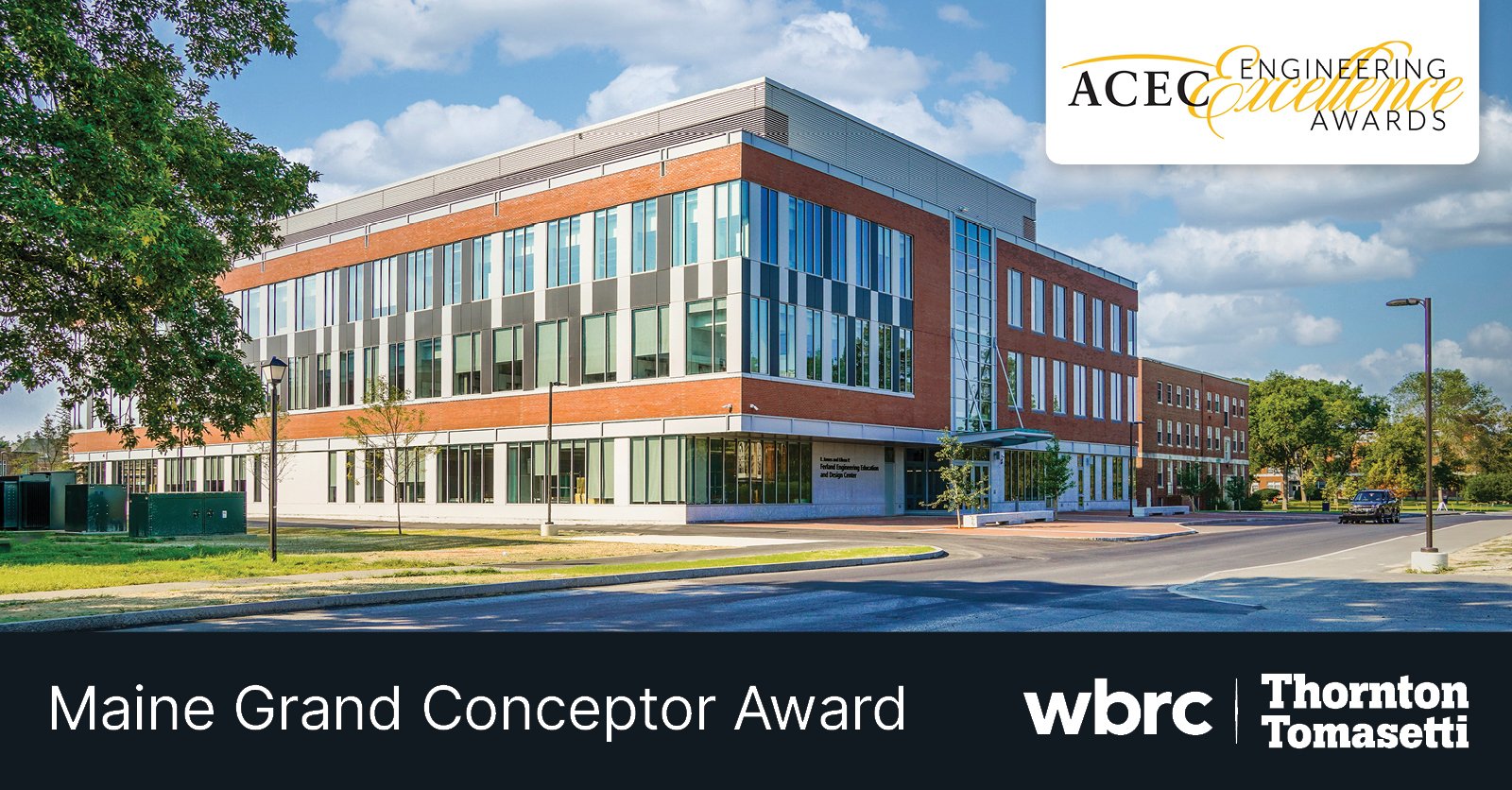 Photo of ACEC Maine Grand Conceptor Award winning project Ferland Engineering Education and Design Center