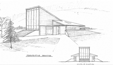 Houlton Tourist Center Option C