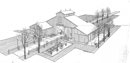 Houlton Tourist Center Option D
