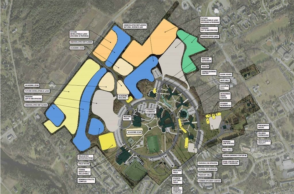 Husson University Master Plan WBRC Architects/Engineers