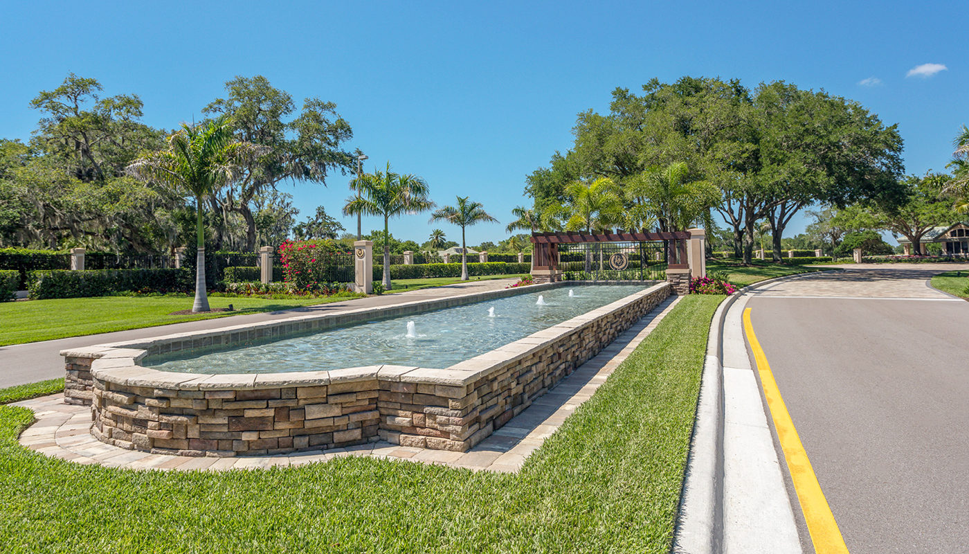 Laurel Oak Estates Entrance