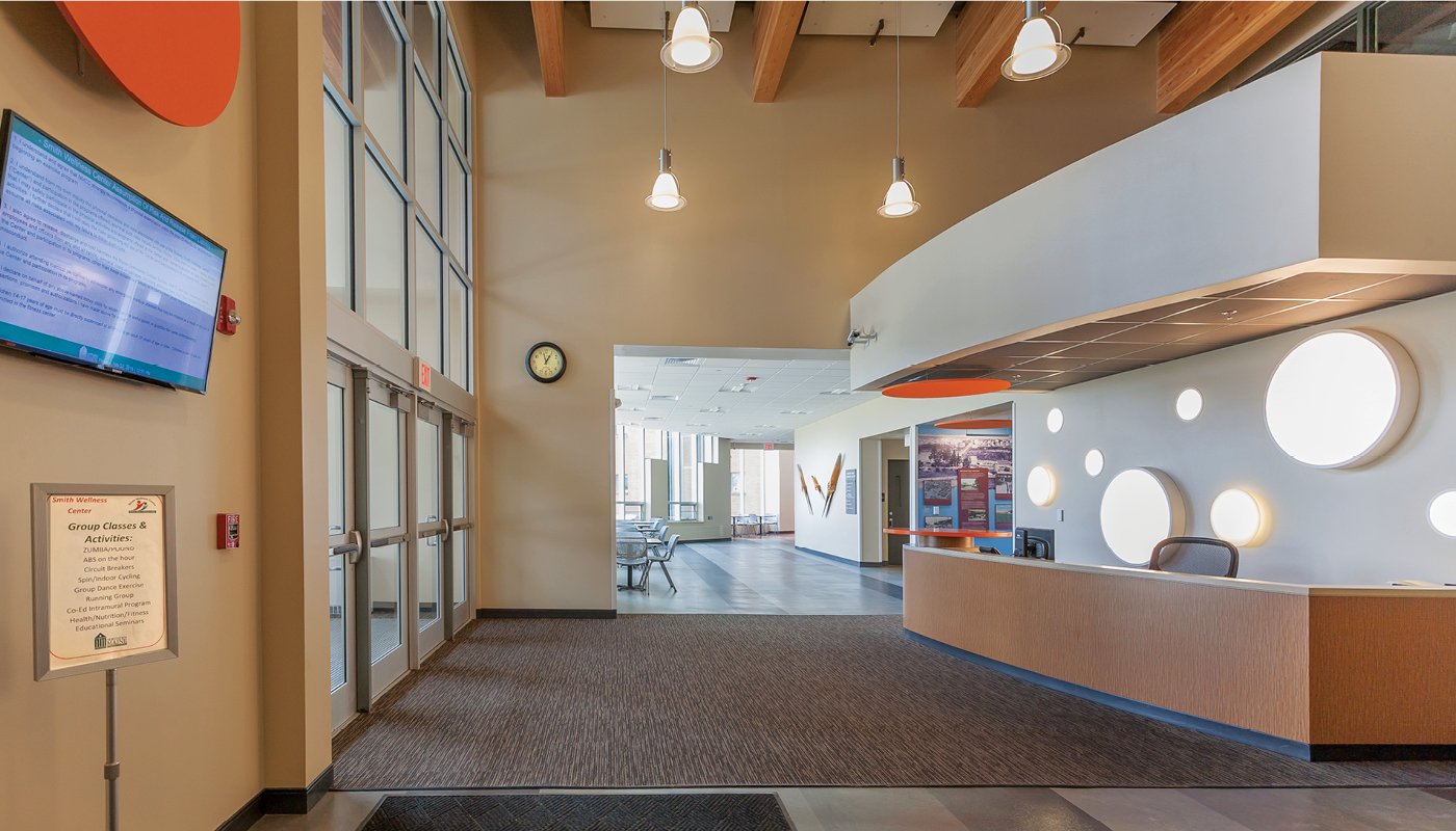 Akeley Student Center & Rodney Smith Wellness Center