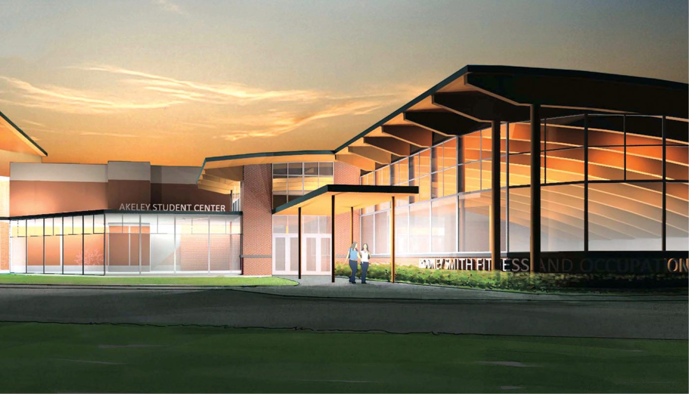 Akeley Student Center & Rodney Smith Wellness Center
