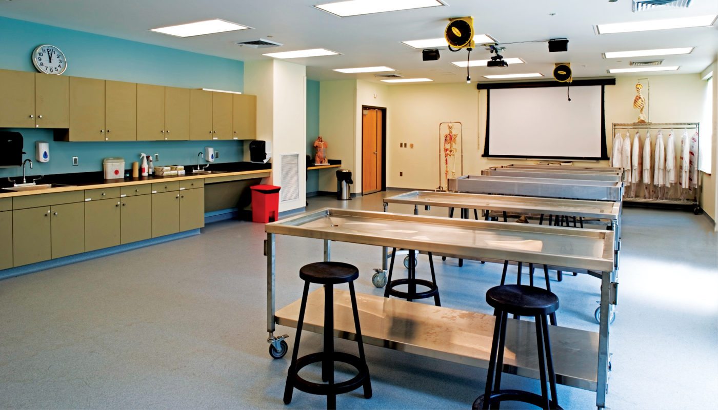 O’Donnell Commons Anatomy and Nursing Simulation Labs